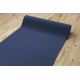 Pogumovaný koberec RUMBA 1390 jedna barva tmavě modrý