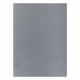 Alfombra con refuerzo de goma RUMBA 1809 un solo color mezcla gris