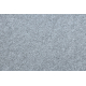 Pogumovaný koberec RUMBA 1809 jedna barva šedá melanž