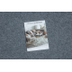 Csúszásgátló szőnyeg RUMBA 1809 egyszínű szürke melanzs