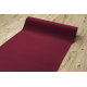 Pogumovaný koberec RUMBA 1375 jednofarebné čerešňová farba