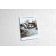 Covor antiderapant BH NT004 Boho, exterior, interior - maro