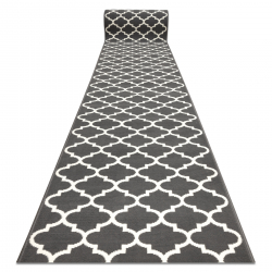 Alfombra moderna DUKE A0357 crema - Vintage, estructurada, muy suave, flecos