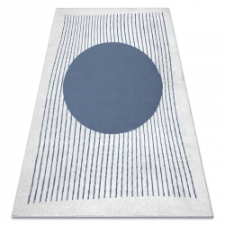 TAPIS EN CORDE SIZAL FLOORLUX 20504 FEUILLES gris foncé / Champagne JUNGLE