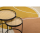 CURVY tappeto lavabile bianco 11 Curves, strutturale, goffrato, morbido