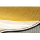 CURVY tappeto lavabile bianco 11 Curves, strutturale, goffrato, morbido