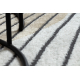 Alfombra VISCO circulo plata 3 felpa, IMITACIÓN PIEL DE CONEJO