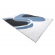 Carpet VISCO dark blue 10 plush, IMITATION OF RABBIT FUR