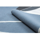 Carpet VISCO dark blue 10 plush, IMITATION OF RABBIT FUR