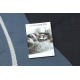 Carpet VISCO dark blue 10 plush, IMITATION OF RABBIT FUR