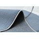 CURVY white 11 Arches washable rug, structured, embossed, plush