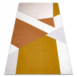 Tappeto SPRINGS 827 moderne Geometrico - Structural avorio / giallo / rame 
