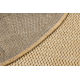 Sisal tapijt SISAL FLOORLUX ROND 20195 meer / koffiekleuring