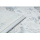 Kilimas Akrilas ELITRA 6202 Abstrakcijos vintažas kaulo / mėlyna