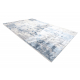Tæppe ACRYL ELITRA 6204 Abstraktion vasket grå / blå