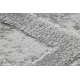 Kilimas Akrilas VALS 3943 Perdubliuotas labirintas pilka 