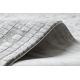 Akril VALS szőnyeg 8376 Geometriai térbeli 3D szürke 