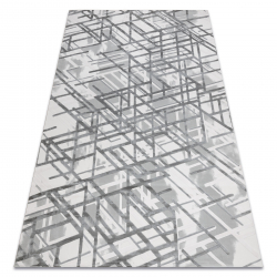 Tappeto SAMPLE SANTANA C2607A Linee crema / terracotta