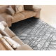 Teppich ACRYL VALS 8381 Linien räumlich 3D grau 