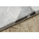 Teppe akryl VALS 8381 Linjer 3D grå 