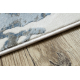 Covor SANTO SISAL 0537 geometric alb