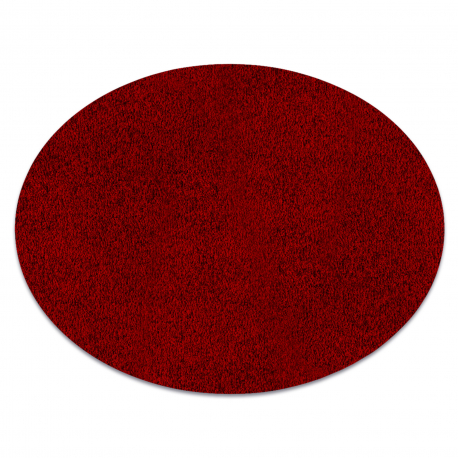 Carpet round ETON red