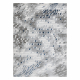 Tapijt ACRYL VALS 8375 Geometrisch ruimtelijk 3D ivoor / grijskleuring