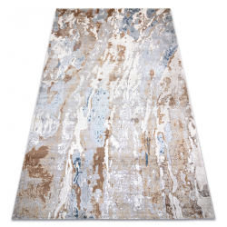Akril VALS szőnyeg ELITRA 6207 Absztrakció vintage elefántcsont / kék