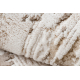 Teppich ACRYL VALS 046 Marmor beige / elfenbein