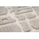 Kilimas Akrilas VALS 3236 Abstrakcijos vintažas smėlio spalvos