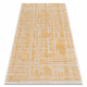 Akril VALS szőnyeg 3236 Absztrakcióv sárga / bézs