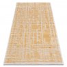 Tapis ACRYLIQUE VALS 3236 Abstraction jaune / beige