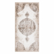Teppe akryl VALS 5040 ornament årgang beige