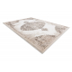 Kilimas Akrilas VALS 5040 Perdubliuotas ornamentas smėlio spalvos
