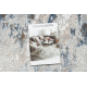 Kilimas Akrilas VALS 6744 Abstrakcijos vintažas pilka / mėlyna 