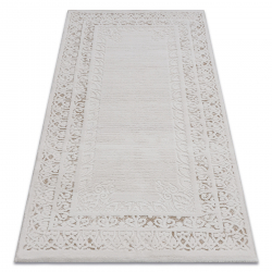 Carpet ACRYLIC VALS 2340 Frame ornament ivory / beige