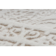 Kilimas Akrilas VALS 2340 Rėmelis ornamentas dramblio kaulo / smėlio spalvos 