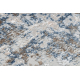 Tapijt ACRYL VALS 8121 Abstractie gewreven grijskleuring / blauw 