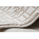 Kilimas Akrilas VALS 3236 Abstrakcijos vintažas dramblio kaulo / smėlio spalvos