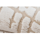 Tapis ACRYLIQUE VALS 3236 Abstraction ivoire / beige