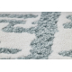 Teppich ACRYL VALS 3236 Abstraktion elfenbein / blau