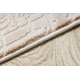 Kilimas Akrilas VALS 3236 Abstrakcijos vintažas vario / smėlio spalvos