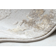 Tæppe ACRYL ELITRA 9972 Abstraktion vasket elfenben / beige 