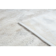 Kilimas Akrilas ELITRA 9972 Abstrakcijos vintažas kaulo / smėlio spalvos