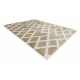 Tappeto ACRILICO VALS Geometrico 3232 spaziale 3D verde / beige