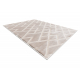 Teppe akryl VALS 3232 Geometriske 3D beige