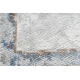Kilimas Akrilas VALS 1738 Rėmelis, rombai dramblio pilka / mėlyna