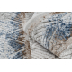 Akril VALS szőnyeg 1738 Keret, gyémánt szürke / kék 