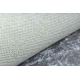 BAMBINO 2139 umývací okrúhly koberec - Futbal pre deti protišmykový - čierna / zlato 
