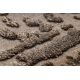 Akril VALS szőnyeg 036 Keret vintage elefántcsont / barna 